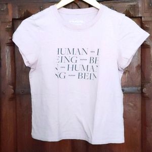 Women's Everlane Baby Pink T-shirt Size Medium